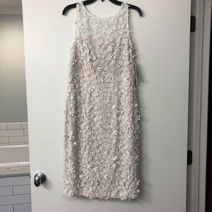 Eliza J Dress Size 10, White Ivory